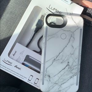 LuMee dou marble case.